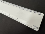 Bio Ruler 30cm Eco Friendly Biodegradable Corn Starch School Office - White