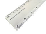 Bio Ruler 30cm Eco Friendly Biodegradable Corn Starch School Office - White