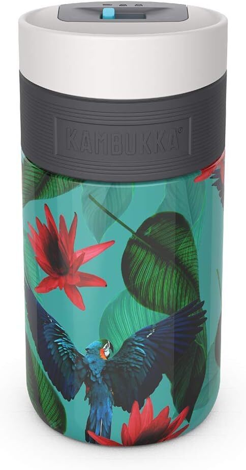 Kambukka Etna 300ml Insulated Travel Mug with 3-in-1 Snapclean Lid - Raspberry