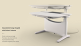 UPON MINI 1.2m Electric Height Adjustable Sit-Stand Desk with Compact Design