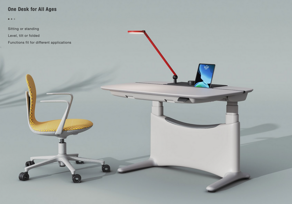 UPON MINI 1.2m Electric Height Adjustable Sit-Stand Desk with Compact Design