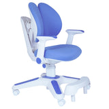 Adjustable Blue Ergonomic Study Desk and Chair Set for Kids