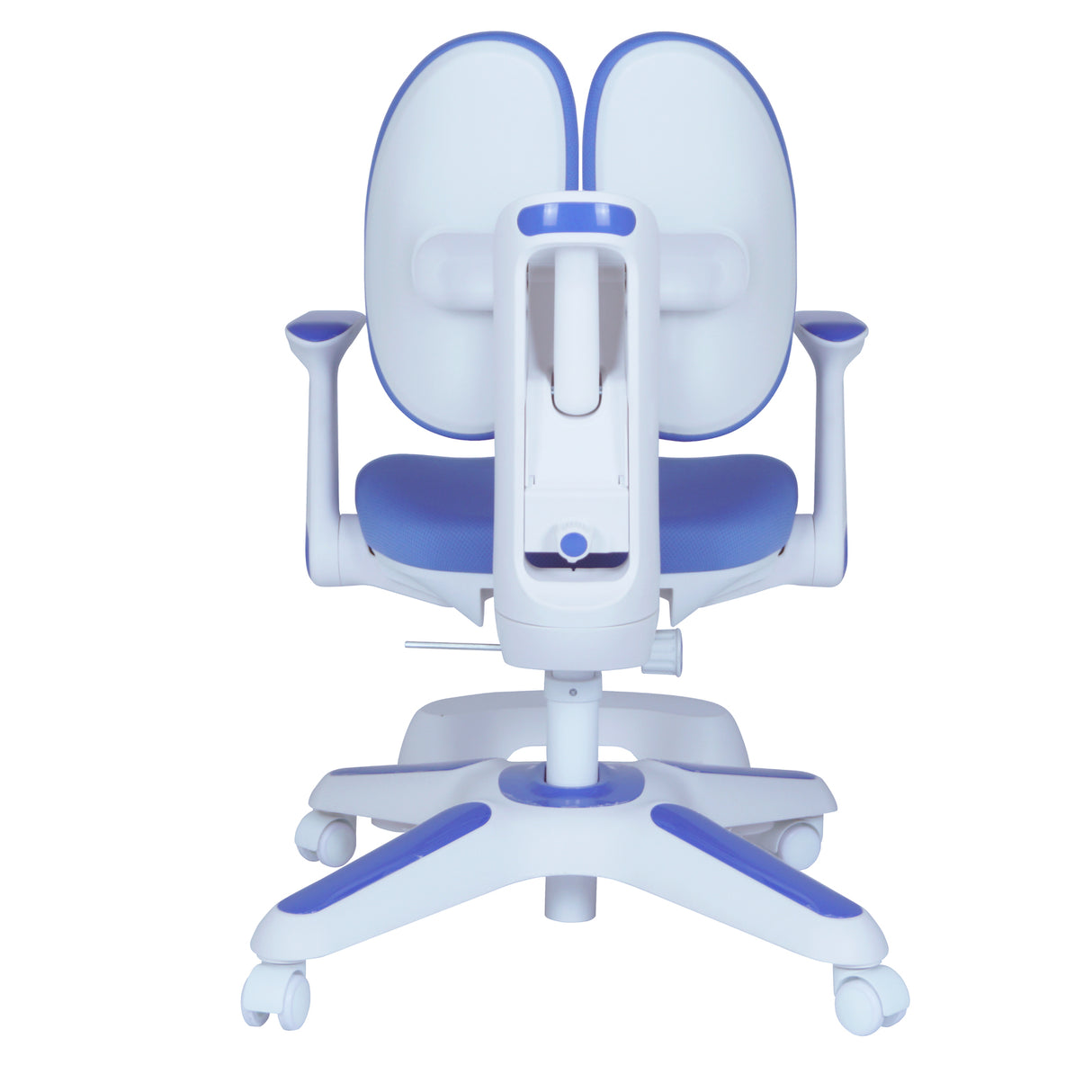 Adjustable Blue Ergonomic Study Desk and Chair Set for Kids