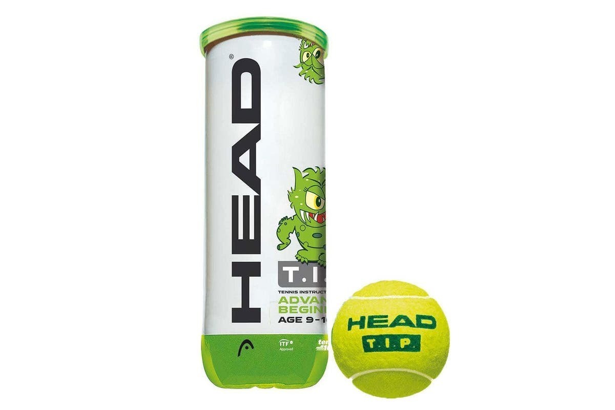 Head TIP Orange Pressureless Tennis Balls for Kids Aged 9-10