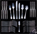 Oneida Barcelona 56pc Cutlery Butter Knives Forks Spoons Teaspoons Set in Gift Box