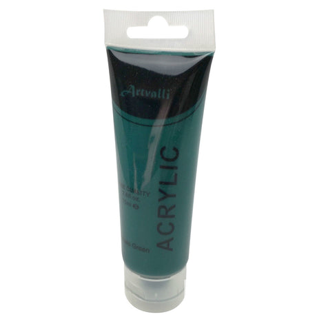 Non-Toxic Phthalo Green Artist Acrylic Paint - 75ml Tube