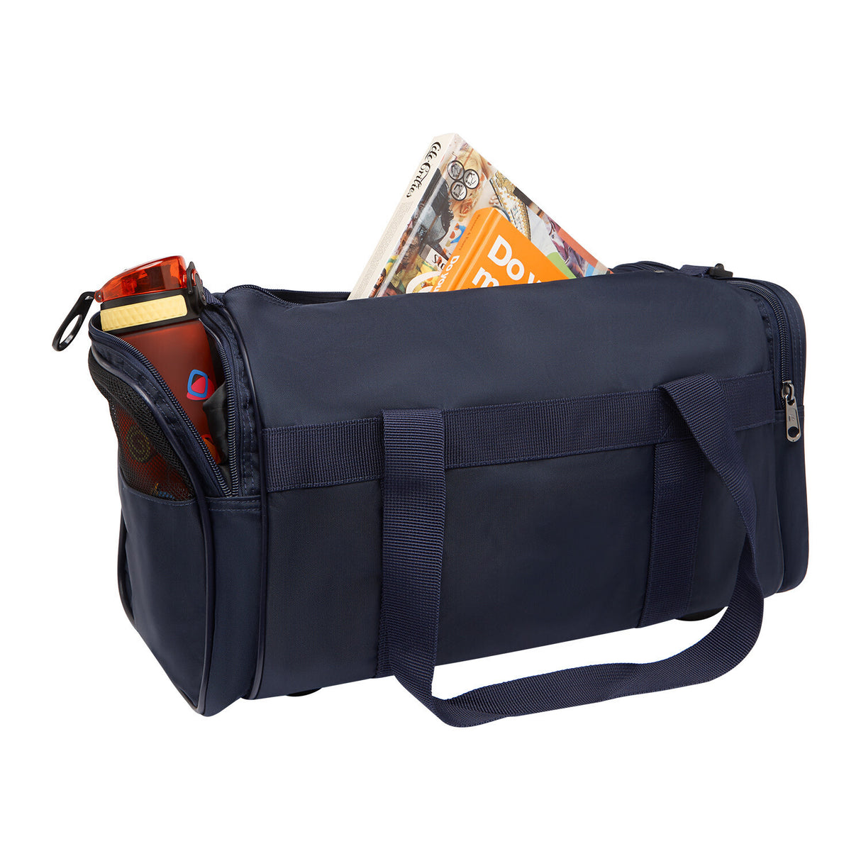 28L Versatile Foldable Duffel Bag for Travel, Gym & Sports - Navy