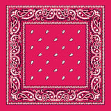 BANDANA Paisley 100% COTTON Head Wrap Durag Bandanna Summer Biker Scarf Mask - Hot Pink