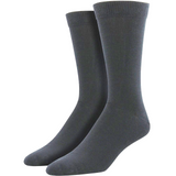 1 Pair Premium Bamboo Loose Top Socks Diabetic Diabetes Circulation Eco Sox - Grey - 7-11