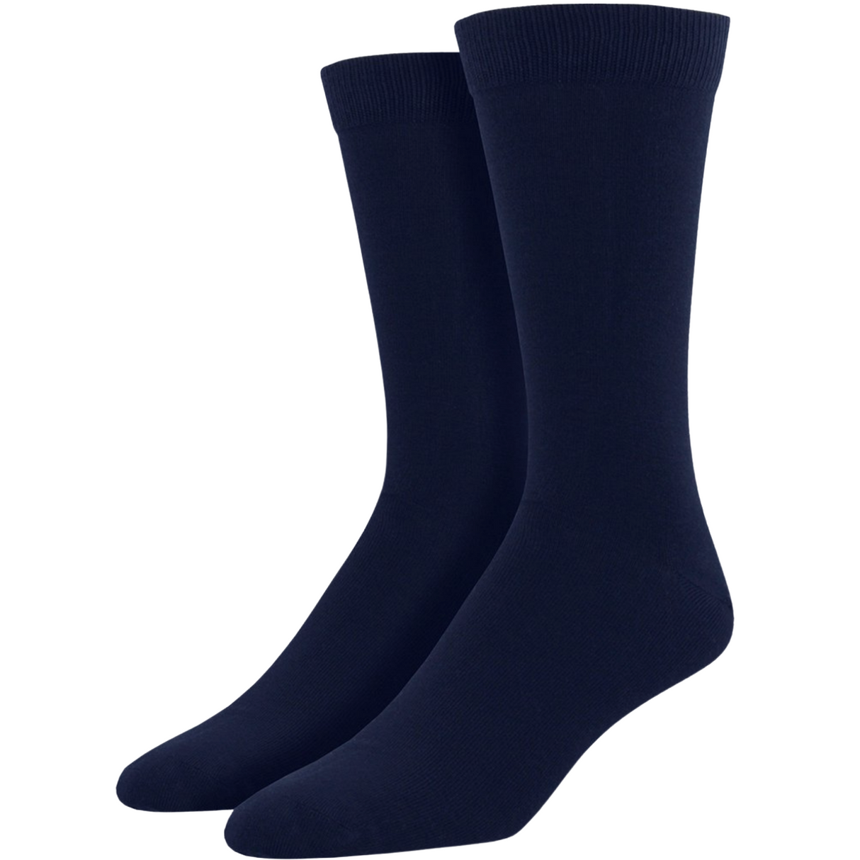 1 Pair Premium Bamboo Loose Top Socks Diabetic Diabetes Circulation Eco Sox - Navy - 11-14