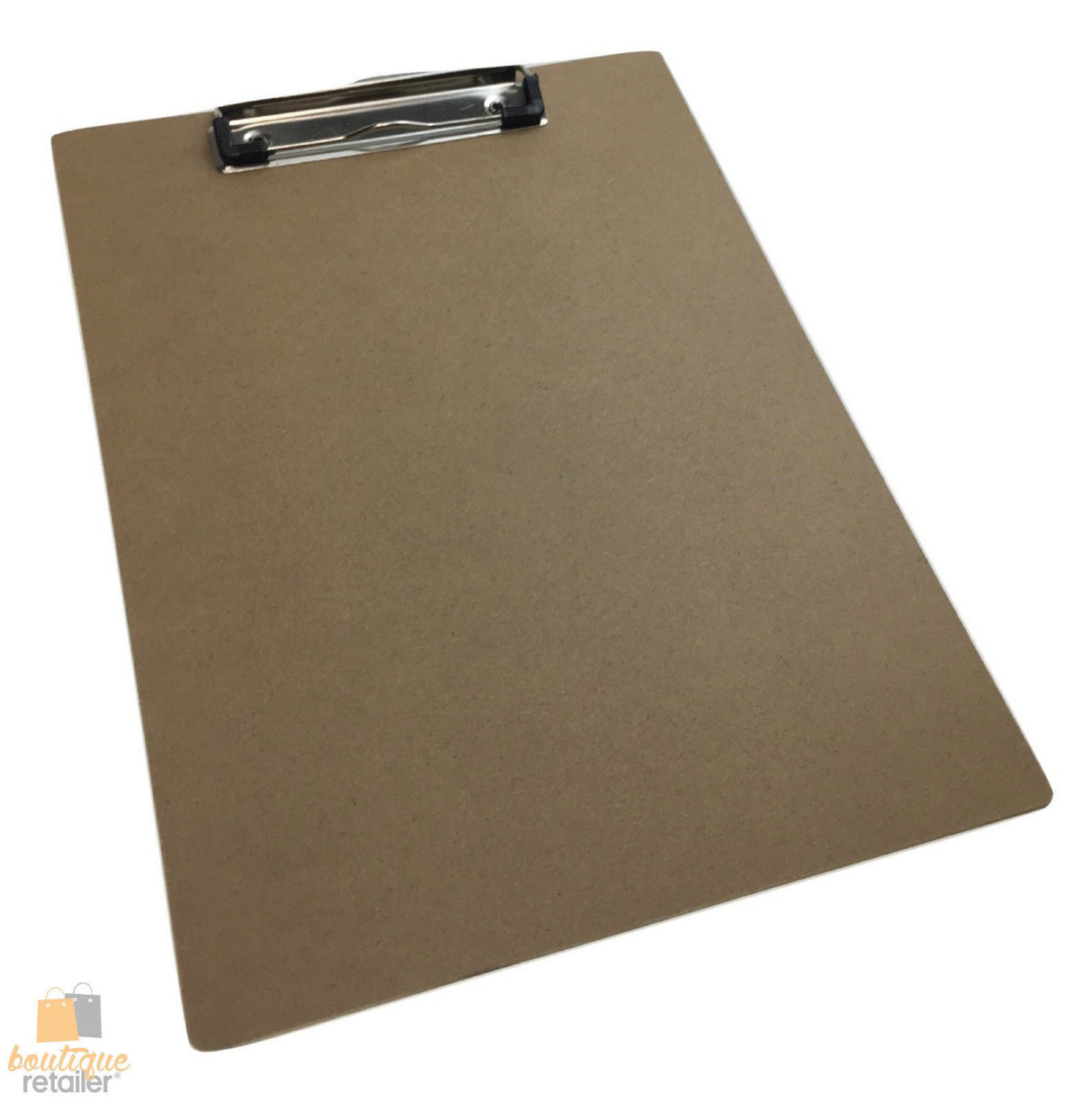 A4 Hardboard Clipboard with Wooden Finish for Office and Restaurant Use