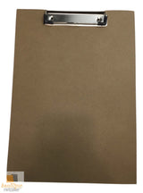 A4 Hardboard Clipboard with Wooden Finish for Office and Restaurant Use