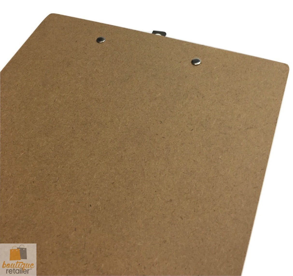 A4 Hardboard Clipboard with Wooden Finish for Office and Restaurant Use