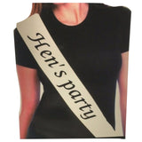 Bridal Sash for Celebrating Hen Parties and Milestone Birthdays - Ideal for 18th and 21st Events!