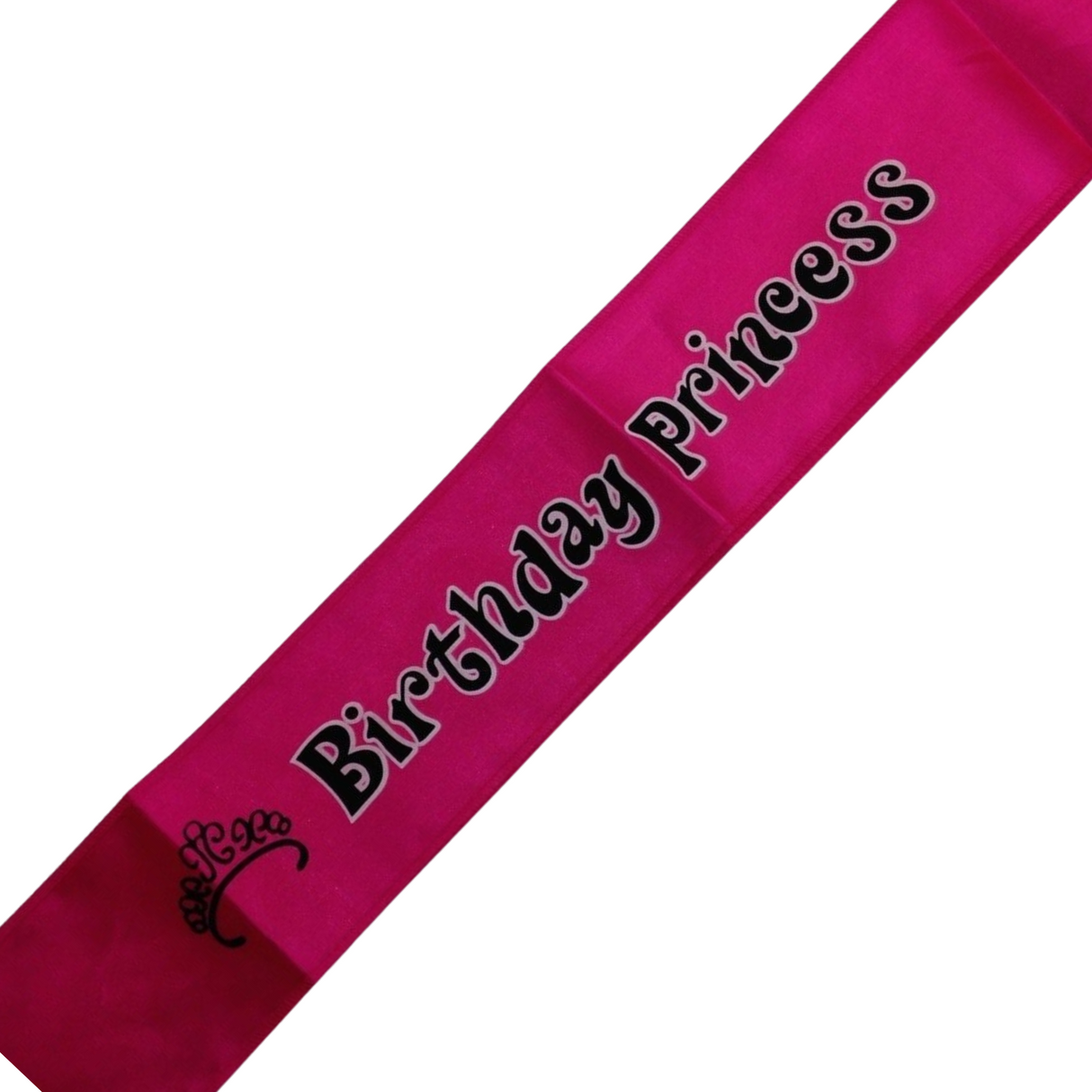 Pink Birthday Princess Sash - Perfect for 21st Night Out Celebration!