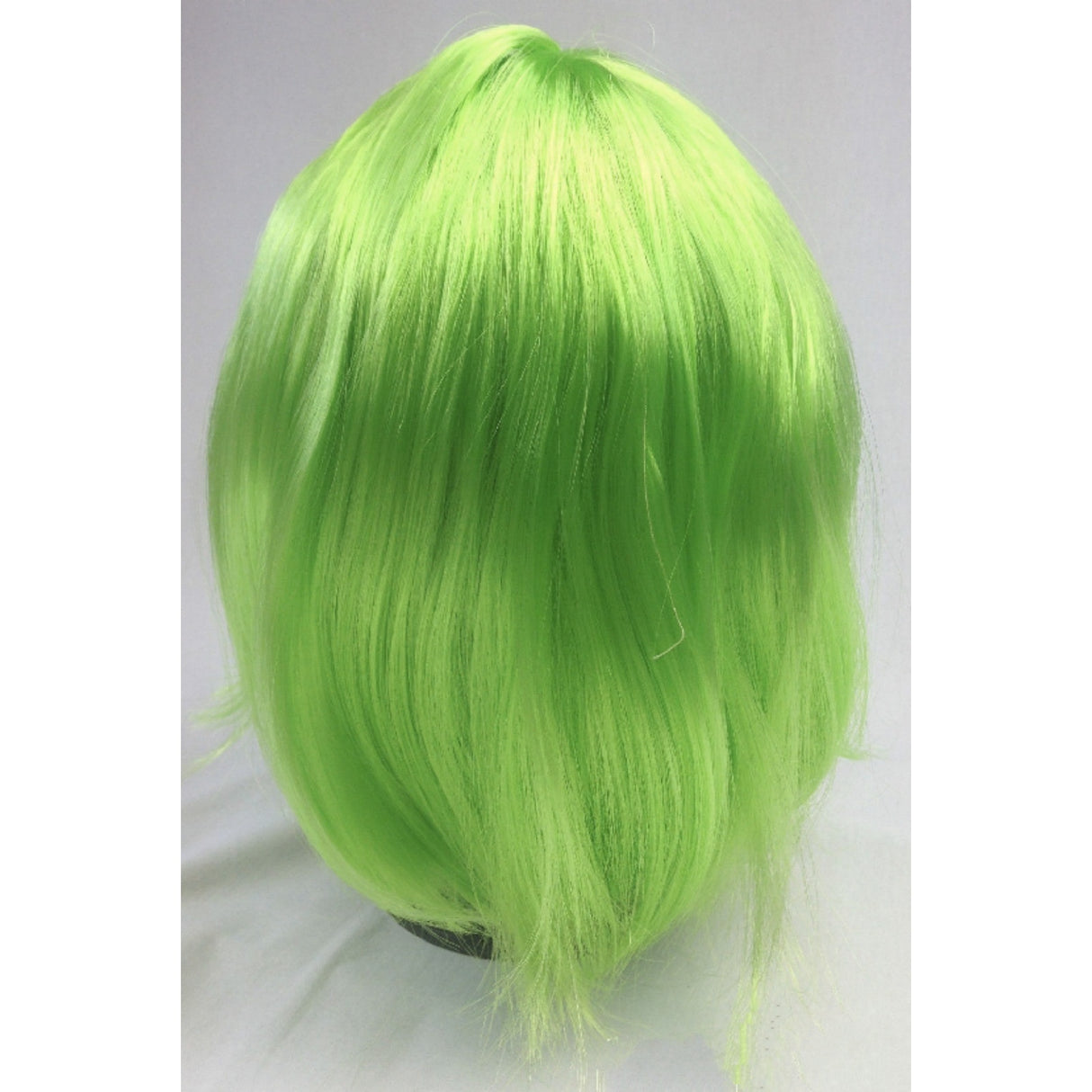 Vibrant Green Fringe Bob Wig - Ideal for Women's Cosplay and Themed Parties