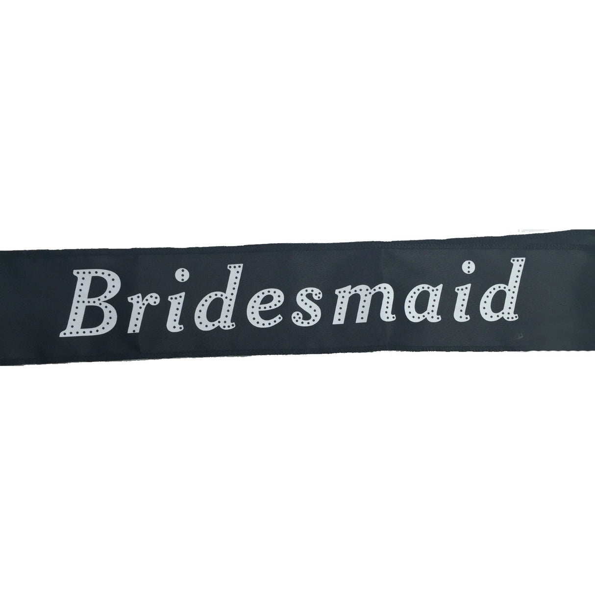 Hens Night Satin Sash - Bride to Be (Black)