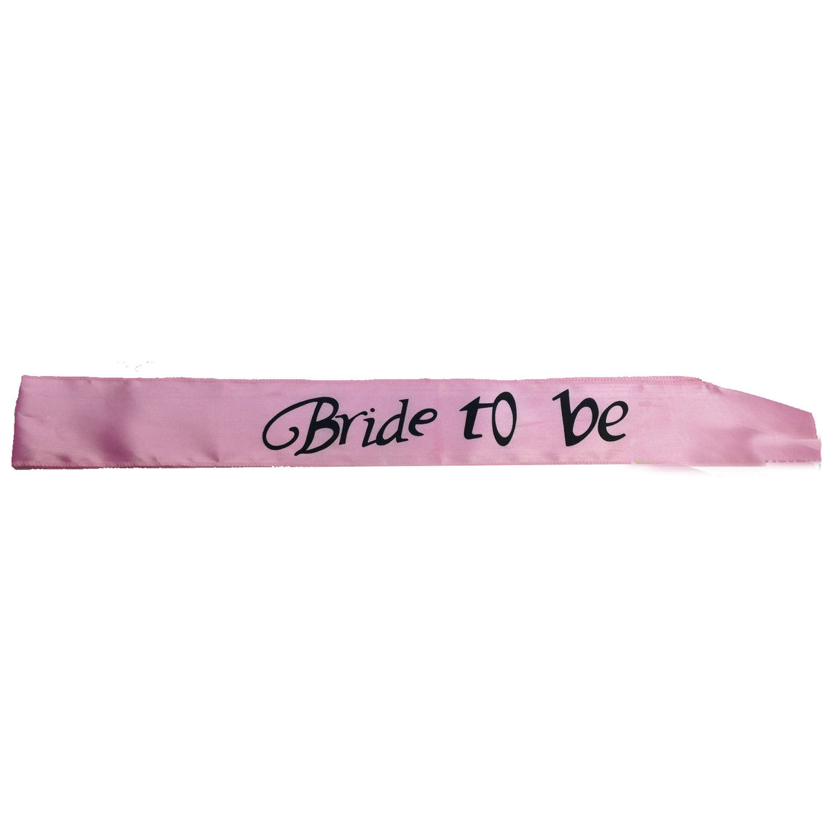 Light Pink Satin Sash for Bride To Be - Perfect for Hen Night Celebrations