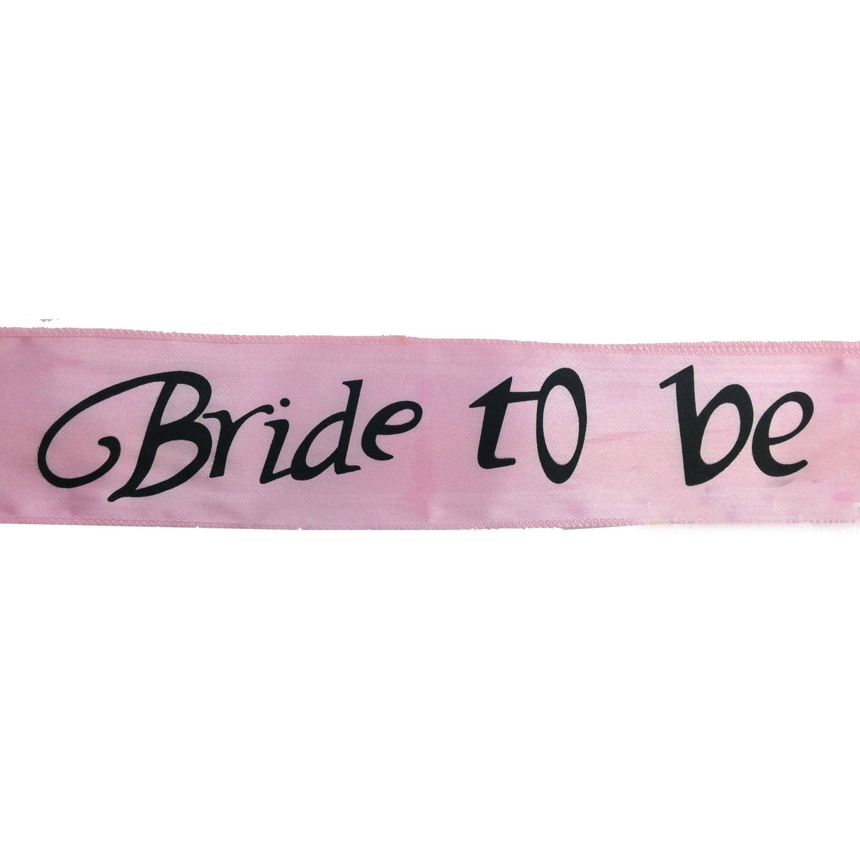 Light Pink Satin Sash for Bride To Be - Perfect for Hen Night Celebrations