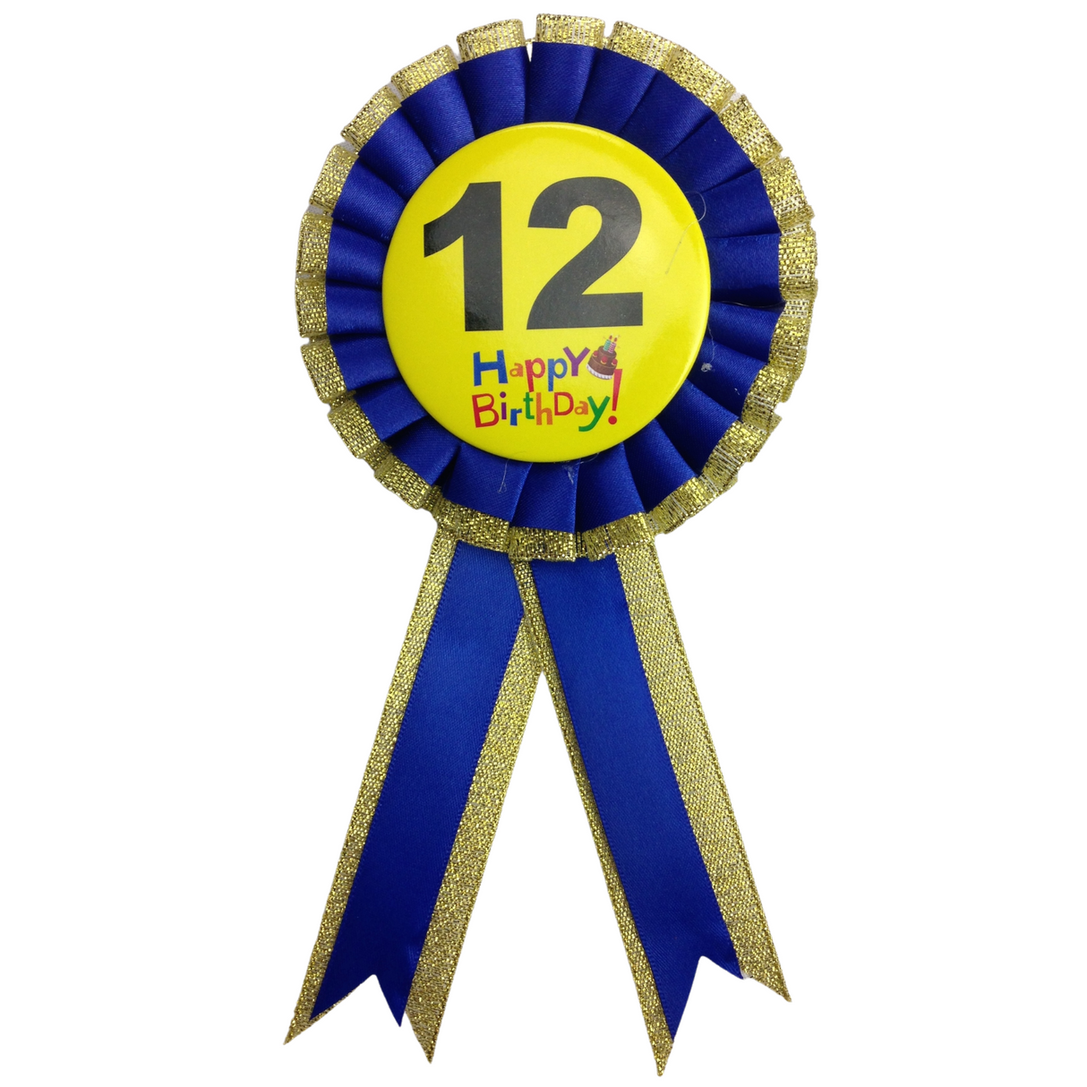 Kids' Birthday Celebration Ribbon Award Rosette - Ideal for Boys and Girls