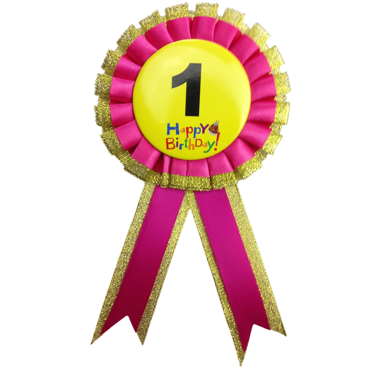 Kids' Birthday Party Award Ribbon Badge - Fun Celebration Favor for Boys and Girls