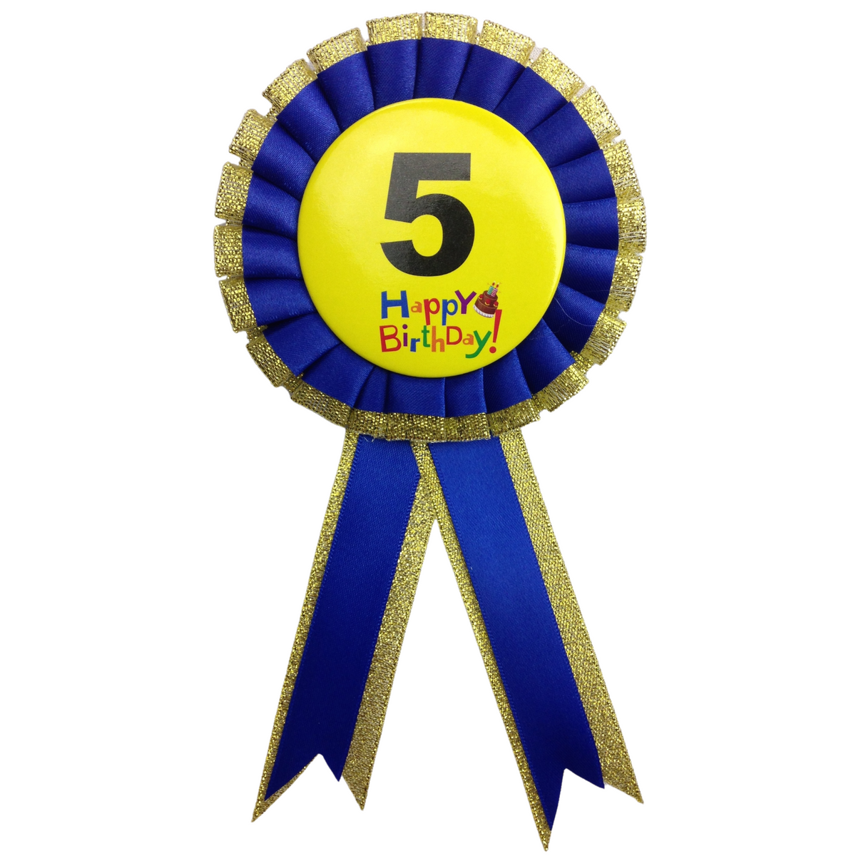 Birthday Celebration Award Ribbon Badge for Kids - Fun Party Favor for Boys and Girls