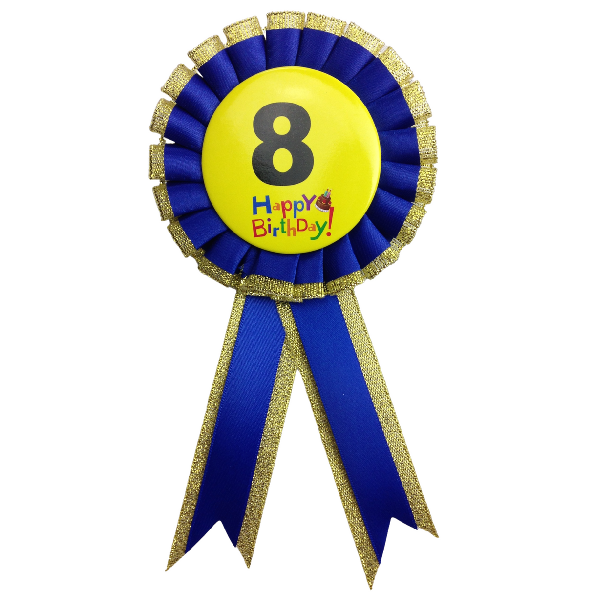 Kids' Birthday Celebration Rosette Badge - Fun Party Favor for Boys and Girls