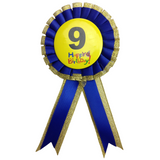 Kids' Birthday Party Rosette Badge - Exciting Celebration Favor Award