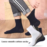 1x Pair COTTON Rich LOOSE TOP SOCKS Dress Medical Circulation Diabetic Comfort -  -