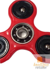 Tri-Spinner Stress Relief Set - 3 Alloy Fidget Hand Spinners for All Ages with Steel Bearings