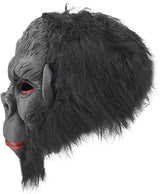 Gorilla Mask Costume for Halloween - Monkey Ape Chimp Latex with Hair Accessory - Top-Down View