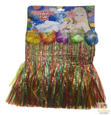 Tropical Hawaiian Hula Bra and Skirt Ensemble for Festive Celebrations