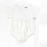 Linen Daisy Romper for Babies & Kids - Size 2 Years