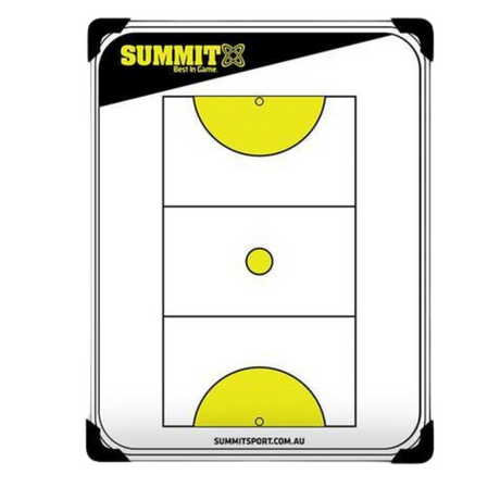 Magnetic Netball Coaching Board - 60cm x 45cm by SUMMIT