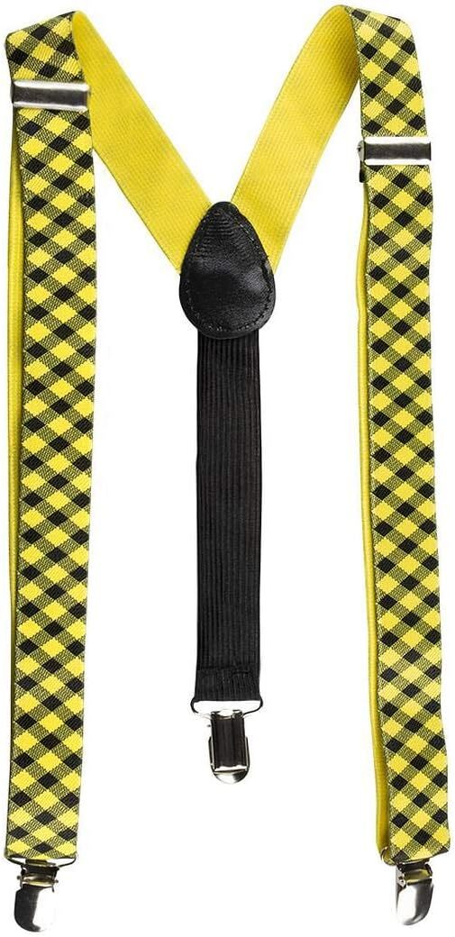 Geeky Costume Accessory Set - Retro Nerd Glasses, Bow Tie & Suspenders for Dress Up Parties