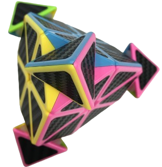 Pyraminx Brain Teaser Puzzle Cube - Educational 3D Triangle Toy for Critical Thinking