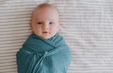 Jewel Ribbed Jersey Swaddle Wrap for Babies and Kids