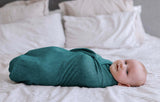 Jewel Ribbed Jersey Swaddle Wrap for Babies and Kids