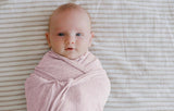 Ribbed Cotton Swaddle Wrap for Babies & Kids - Love Design