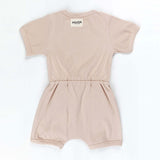 Sugar Cookie Ribbed Cotton Romper for Babies & Kids - 0-3 Months by Ponchik