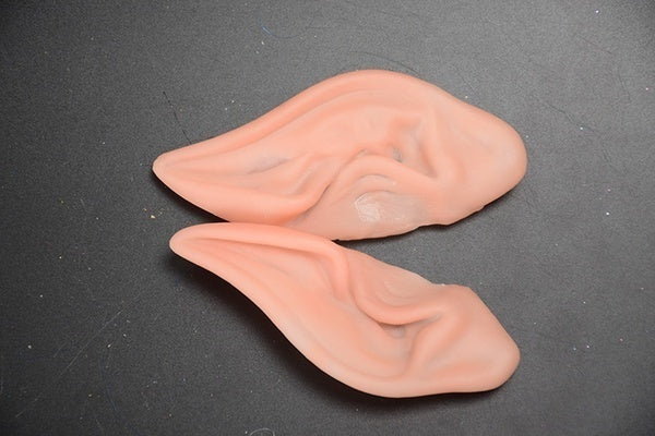 Pointed Latex Elf Ears for Halloween Costumes - Ideal for Wizards, Vampires, and Aliens