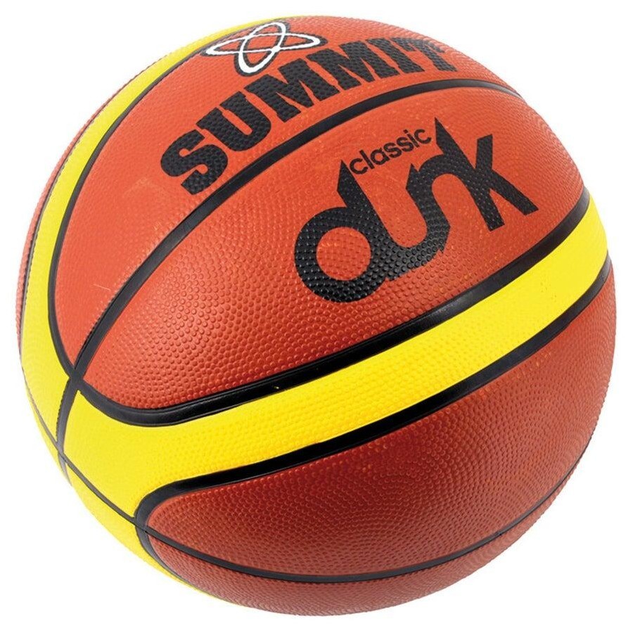 Versatile Summit Classic Dunk Basketball - Size 7 Rubber Ball for Indoor and Outdoor Play