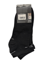 Umbro Men's Black Ankle Socks - 3 Pairs Pack - EU Size 43-46