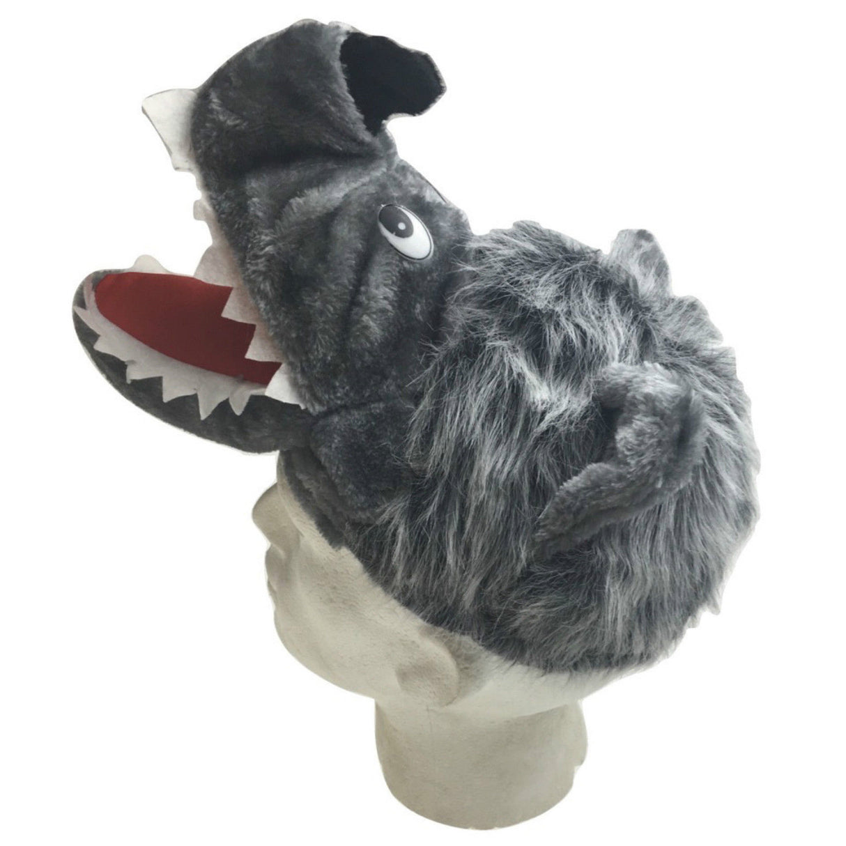 Wolf Costume Hat - Fun and Funny Animal Accessory for Kids and Adults, Ideal for Parties and Halloween Celebrations!