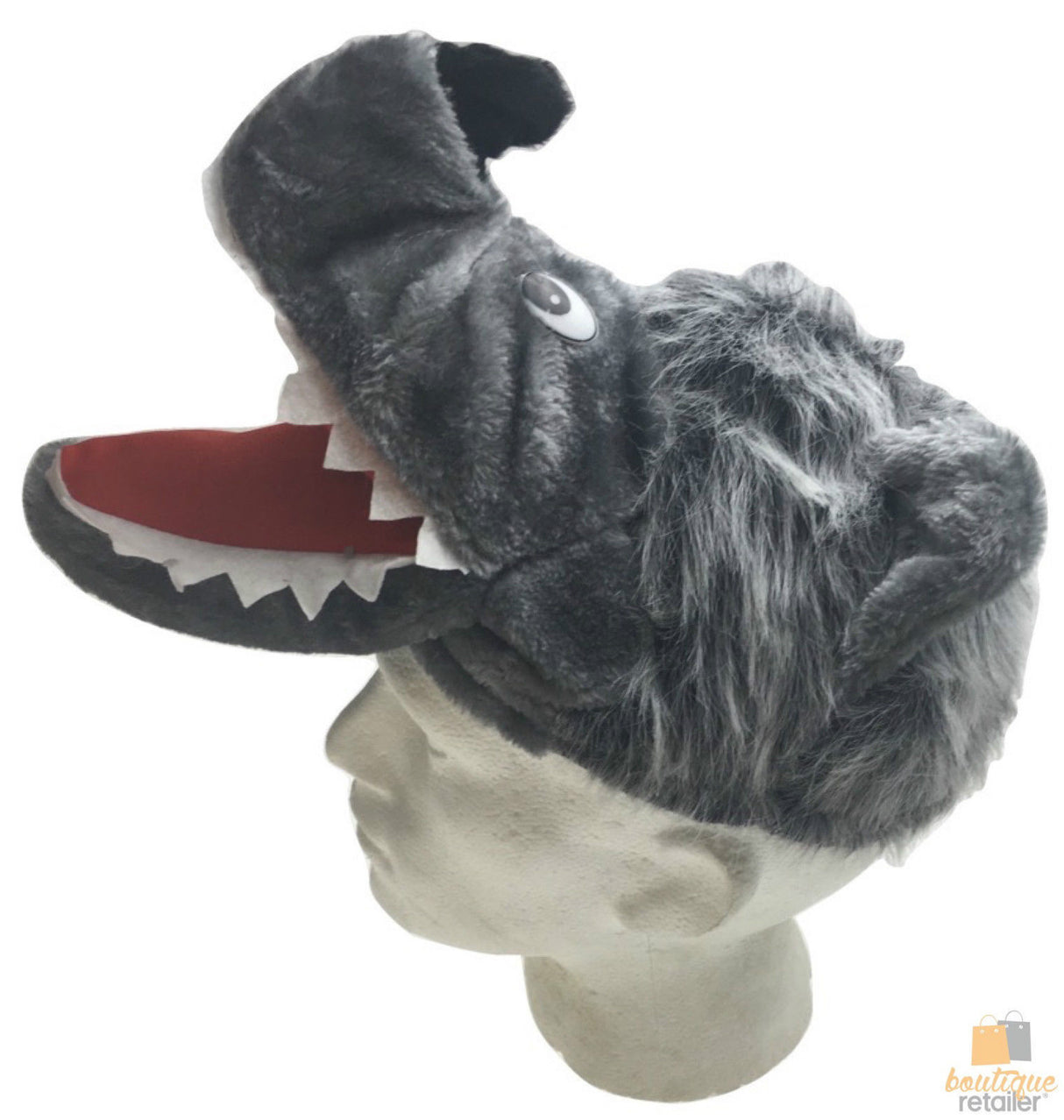 Wolf Costume Hat - Fun and Funny Animal Accessory for Kids and Adults, Ideal for Parties and Halloween Celebrations!