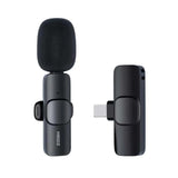 HridZ K9 Wireless Rechargeable Lavalier Microphone for iOS Devices - Ideal for Interviews, Podcasts, and Live Streaming