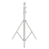 Set of 3 Heavy Duty 260cm Stainless Steel Light Stands for Photography and Videography