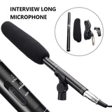 HZ-320 Premium Filmmaker's Shotgun Microphone for Interviews and Studio Recording