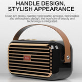 Classic Retro Bluetooth Speaker: Portable High-Quality Stereo Sound for Any Setting