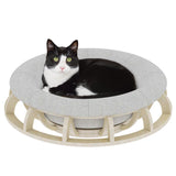 Wooden Multi-Function Cat and Dog Nest Bed